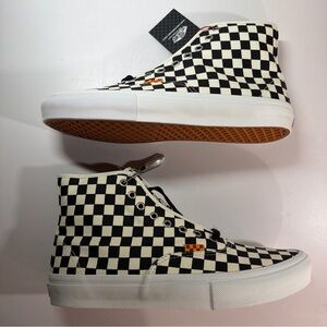 Vans Andrew Allen x Skate Authentic High Checkerboard Men’s Sz 10.5 New No Box